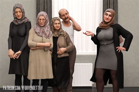 Hijab 3D Comics .